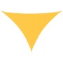 Toldo de vela triangular tela Oxford amarillo 4x5x6,4 m en Sombrillas | Comprar online en Foro24