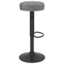 Taburetes de cocina 2 unidades terciopelo gris oscuro de vidaXL, Taburetes de cocina - Ref: Foro24-332996, Precio: 110,76 €, ...