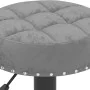 Taburetes de cocina 2 unidades terciopelo gris oscuro de vidaXL, Taburetes de cocina - Ref: Foro24-332996, Precio: 110,76 €, ...