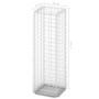 Cesta para muro de gaviones de alambre galvanizado 100x30x30 cm