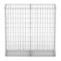 Cesta para muro de gaviones de alambre galvanizado 100x100x30cm