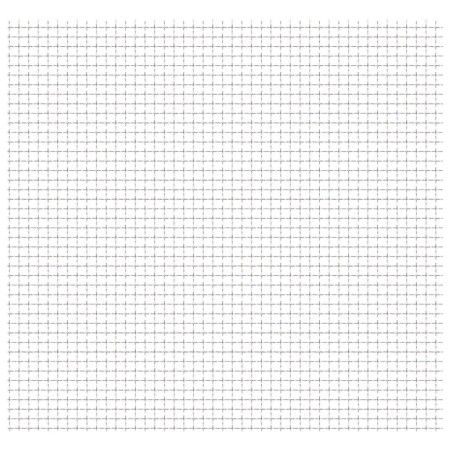 Panel de malla alambre rizado acero inox. 