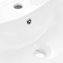 Lavabo de pie de cerámica blanco 520x440x190 mm