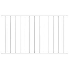 Panel de valla de acero con recubrimiento en polvo, 1,63 x 1 m