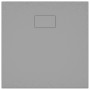 Plato de ducha SMC gris 80x80 cm