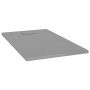 Plato de ducha SMC gris 120x70 cm