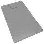 Plato de ducha SMC gris 120x70 cm