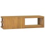 Wand-Badezimmerschrank aus massivem Teakholz, 110 x 40 x 30 cm von vidaXL, Schließfächer und Lagerschränke - Ref: Foro24-3382...