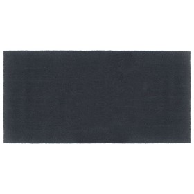 Felpudo de fibra de coco gris oscuro 100x200 cm
