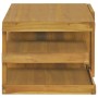 Wand-Badezimmerschrank aus massivem Teakholz, 110 x 40 x 30 cm von vidaXL, Schließfächer und Lagerschränke - Ref: Foro24-3382...