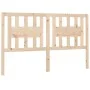 Kopfteil aus massivem Kiefernholz, 166 x 4 x 100 cm von vidaXL, Kopf- und Fußteile - Ref: Foro24-818680, Preis: 54,07 €, Raba...
