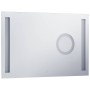 Espejo de pared de baño con LED y sensor táctil 100x60 cm