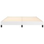 Bettgestell aus weißem Kunstleder, 160 x 200 cm von vidaXL, Betten und Lattenroste - Ref: Foro24-346911, Preis: 112,63 €, Rab...