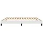 Estructura de cama de cuero sintético blanco 160x200 cm de vidaXL, Camas y somieres - Ref: Foro24-346911, Precio: 109,03 €, D...