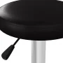 Taburetes de cocina 2 unidades cuero sintético negro de vidaXL, Taburetes de cocina - Ref: Foro24-333098, Precio: 95,97 €, De...