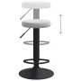 Küchenhocker 2 Einheiten hellgrauer Samt von vidaXL, Küchenhocker - Ref: Foro24-333143, Preis: 93,47 €, Rabatt: %