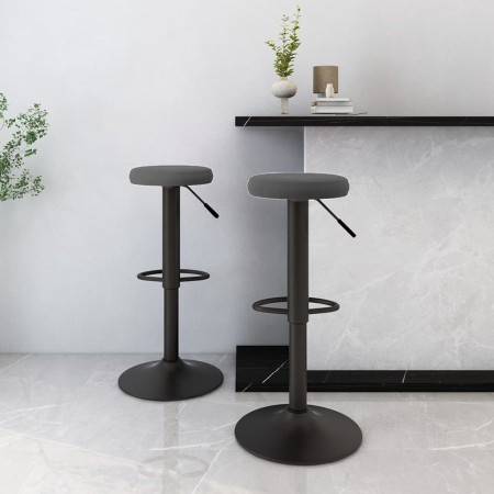 Küchenhocker 2 Einheiten dunkelgrauer Samt von vidaXL, Küchenhocker - Ref: Foro24-333144, Preis: 95,89 €, Rabatt: %