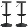 Küchenhocker 2 Einheiten dunkelgrauer Samt von vidaXL, Küchenhocker - Ref: Foro24-333144, Preis: 95,89 €, Rabatt: %