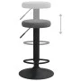 Küchenhocker 2 Einheiten dunkelgrauer Samt von vidaXL, Küchenhocker - Ref: Foro24-333144, Preis: 95,34 €, Rabatt: %