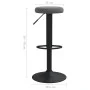 Küchenhocker 2 Einheiten dunkelgrauer Samt von vidaXL, Küchenhocker - Ref: Foro24-333144, Preis: 95,34 €, Rabatt: %