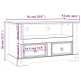 Mueble para TV Corona Range de pino mexicano 91x43x56 cm
