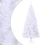 Árbol de Navidad artificial L 240 cm blanco