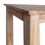 Mesa de comedor de madera maciza de caoba 120x60x77 cm
