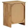 Mesita de noche de madera maciza de mango 40x30x50 cm