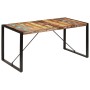 Mesa de comedor de madera maciza reciclada 160x80x75 cm en Mesas de cocina y de comedor | Comprar online en Foro24