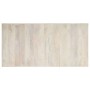 Mesa de comedor madera maciza de mango blanco 200x100x75 cm en Mesas de cocina y de comedor | Comprar online en Foro24
