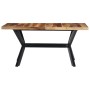 Mesa de comedor madera maciza de acacia 140x70x75 cm en Mesas de cocina y de comedor | Comprar online en Foro24