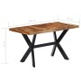 Mesa de comedor madera maciza de acacia 140x70x75 cm en Mesas de cocina y de comedor | Comprar online en Foro24