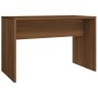 Juego de tocador con LED madera contrachapada roble marrón de vidaXL, Tocadores para dormitorios - Ref: Foro24-3114138, Preci...