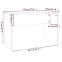 Weißes Schminktischset 74,5x40x141 cm von vidaXL, Schlafzimmerkommoden - Ref: Foro24-3114139, Preis: 108,15 €, Rabatt: %