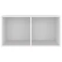 Plywood vinyl record box 71x34x36 cm by vidaXL, CD and DVD storage - Ref: Foro24-800117, Price: 34,46 €, Discount: %