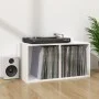 Plywood vinyl record box 71x34x36 cm by vidaXL, CD and DVD storage - Ref: Foro24-800117, Price: 34,46 €, Discount: %