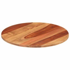 Tablero de mesa redonda madera maciza de acacia 15-16 mm 50 cm en Tableros para mesas | Comprar online en Foro24