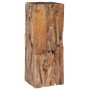 Mesa auxiliar de madera maciza de teca 30x30x80 cm en Mesas auxiliares | Comprar online en Foro24