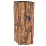 Mesa auxiliar de madera maciza de teca 30x30x80 cm en Mesas auxiliares | Comprar online en Foro24