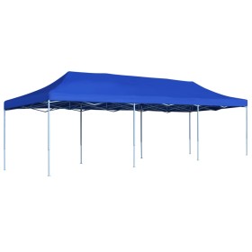 Carpa plegable Pop-up 3x9 m azul