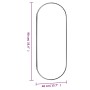 Espejo de pared vidrio ovalado 40x90 cm de vidaXL, Espejos - Ref: Foro24-350457, Precio: 42,89 €, Descuento: %