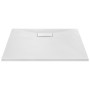 Plato de ducha SMC blanco 80x80 cm