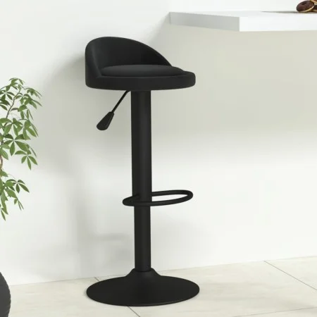 Küchenhocker aus schwarzem Samt von vidaXL, Küchenhocker - Ref: Foro24-333587, Preis: 67,34 €, Rabatt: %