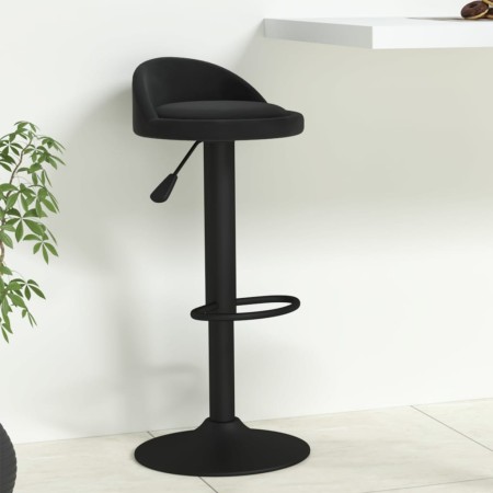 Küchenhocker aus schwarzem Samt von vidaXL, Küchenhocker - Ref: Foro24-333587, Preis: 68,55 €, Rabatt: %