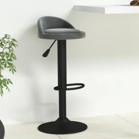 Dunkelgrauer Küchenhocker aus Samt von vidaXL, Küchenhocker - Ref: Foro24-333591, Preis: 67,34 €, Rabatt: %