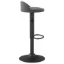 Dunkelgrauer Küchenhocker aus Samt von vidaXL, Küchenhocker - Ref: Foro24-333591, Preis: 67,25 €, Rabatt: %