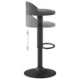 Dunkelgrauer Küchenhocker aus Samt von vidaXL, Küchenhocker - Ref: Foro24-333591, Preis: 67,25 €, Rabatt: %