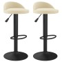 Taburetes de cocina 2 unidades terciopelo crema de vidaXL, Taburetes de cocina - Ref: Foro24-333600, Precio: 109,73 €, Descue...