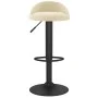 Küchenhocker 2 Einheiten cremefarbener Samt von vidaXL, Küchenhocker - Ref: Foro24-333600, Preis: 107,19 €, Rabatt: %