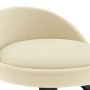 Taburetes de cocina 2 unidades terciopelo crema de vidaXL, Taburetes de cocina - Ref: Foro24-333600, Precio: 109,73 €, Descue...